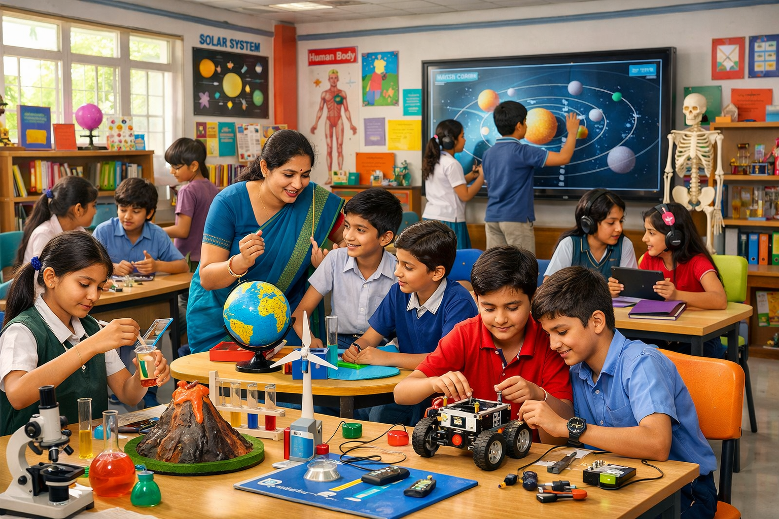 Transform Classrooms with Experiential Learning Program for Schools in Telangana