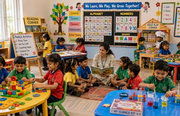 Why Activity-Based Learning is the Best Approach for Nursery to Grade 2 Education in India