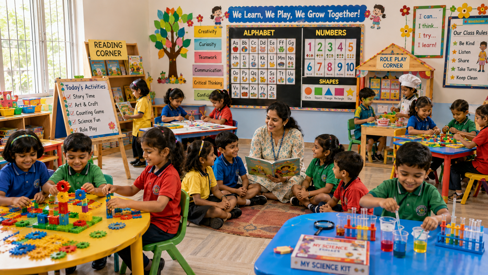 Why Activity-Based Learning is the Best Approach for Nursery to Grade 2 Education in India