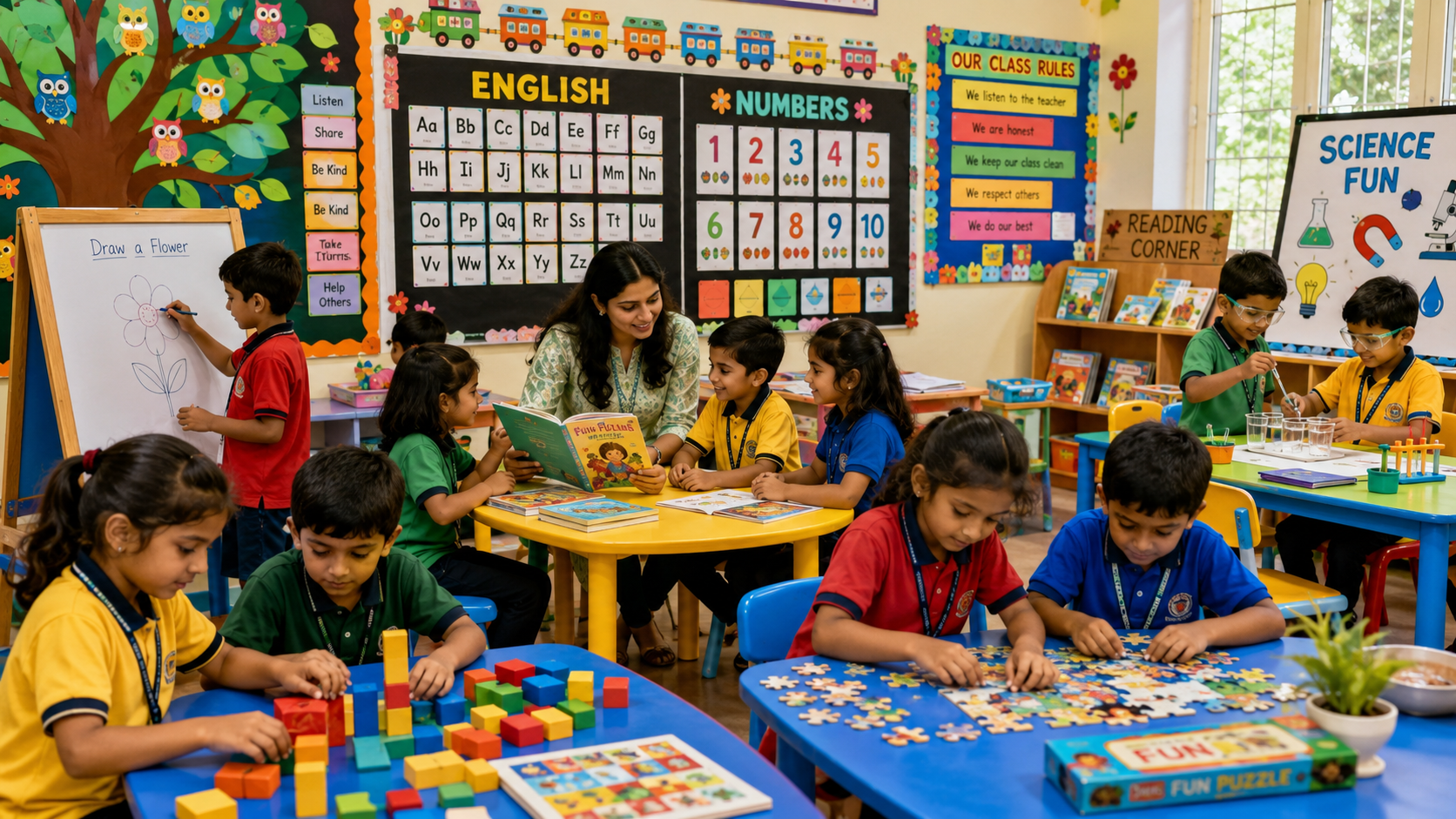 A Complete Guide to Activity Based Curriculum for Nursery to Grade 2 in India
