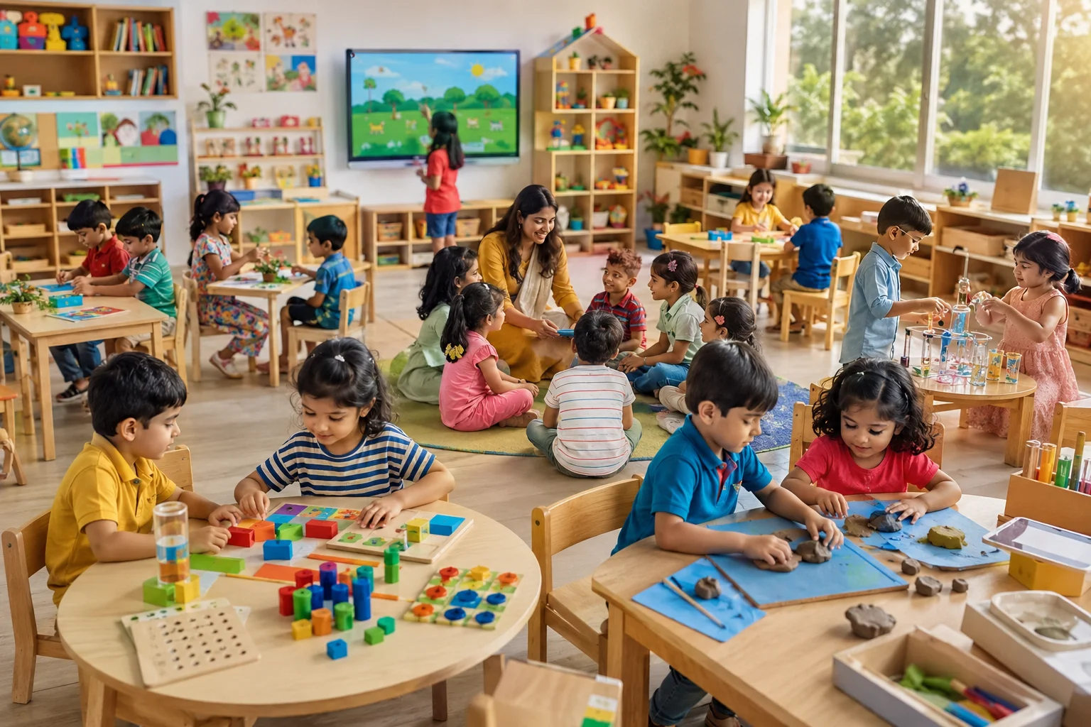 Why Schools Should Choose an Activity Based Curriculum for Nursery to Grade 2 in India