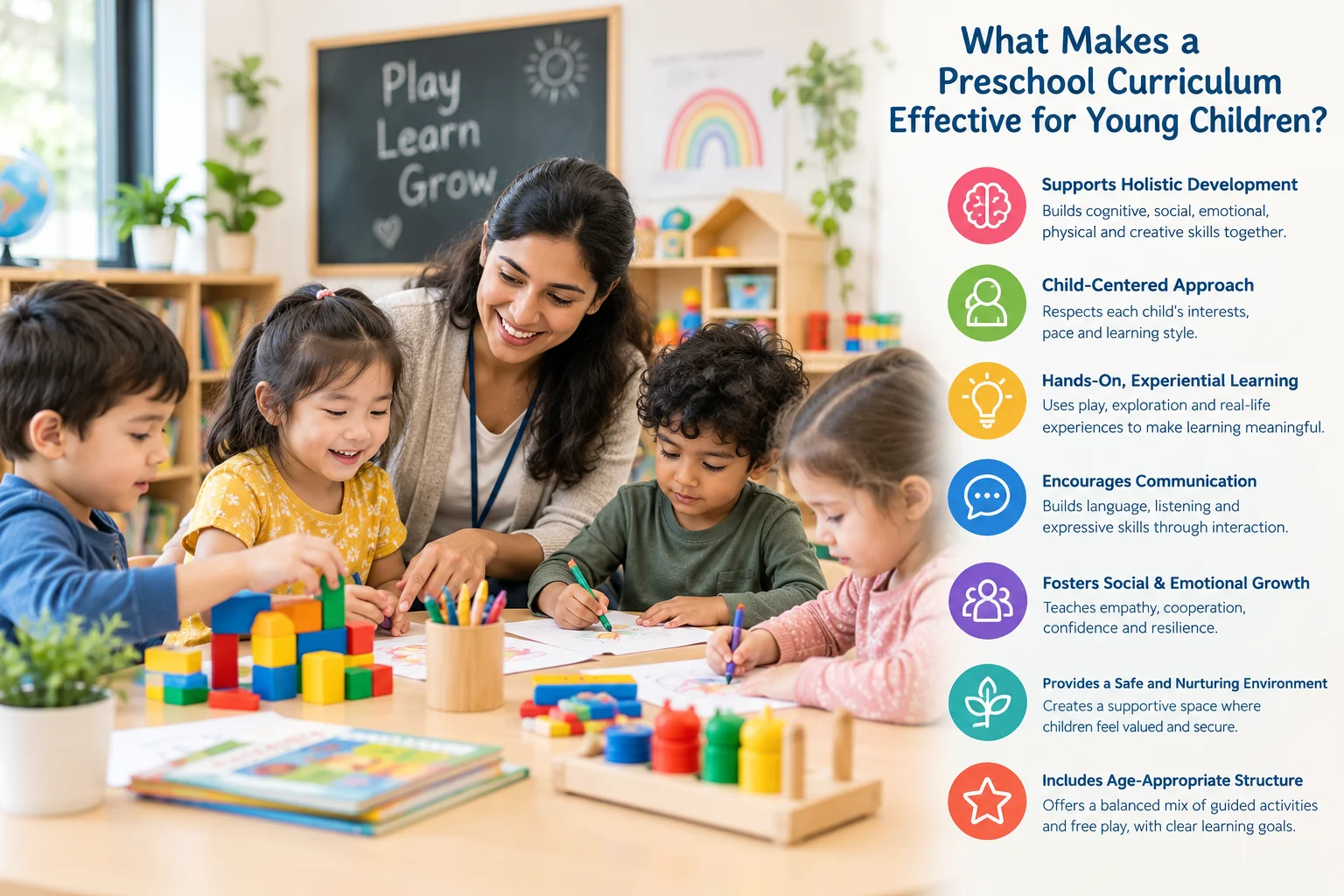 What Makes a Preschool Curriculum Effective for Young Children?